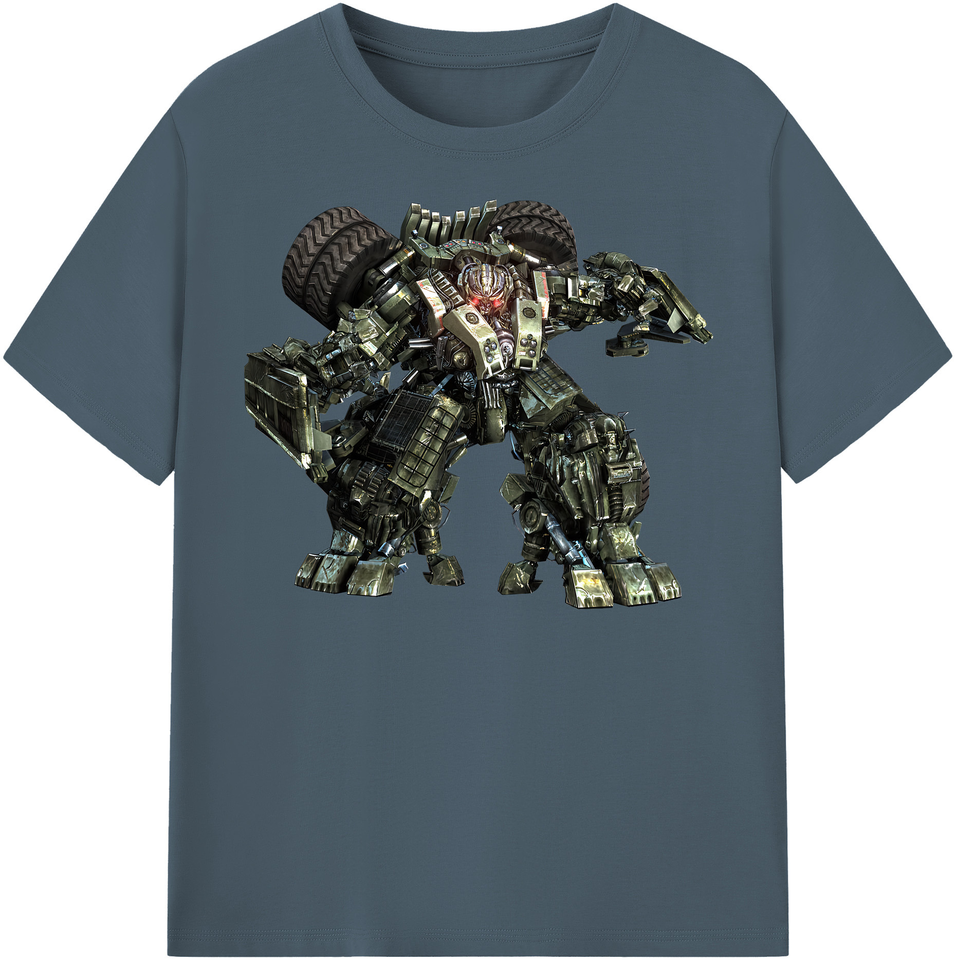 （画像用） Transformers トランスフォーマー 綿100％半袖Tシャツ（フロントプリント）